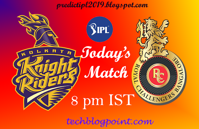 😝[IPLT20 2019]: RCB vs KKR: Do or Die Situation Arises for Royal Challengers Bangalore