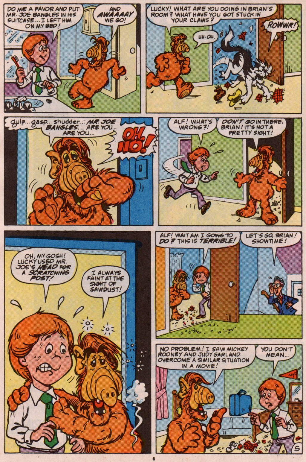 Read online ALF comic -  Issue #5 - 7