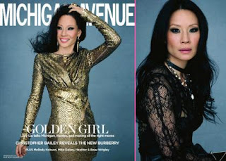 Gossip Journal: Lucy Liu cover girl of Michigan Avenue magazine