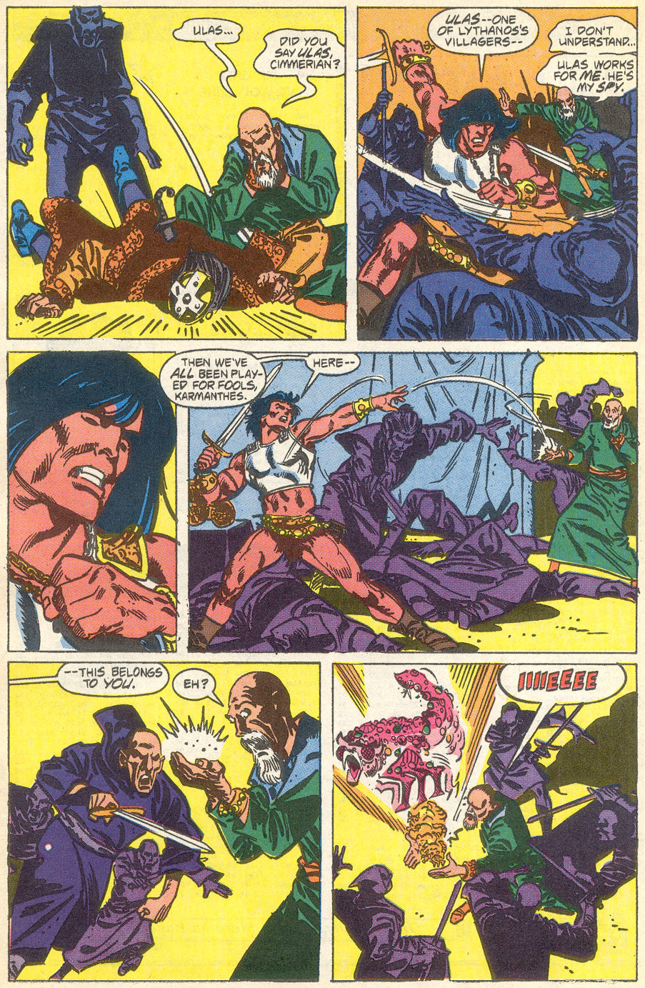 Read online Conan the Barbarian (1970) comic -  Issue #231 - 18