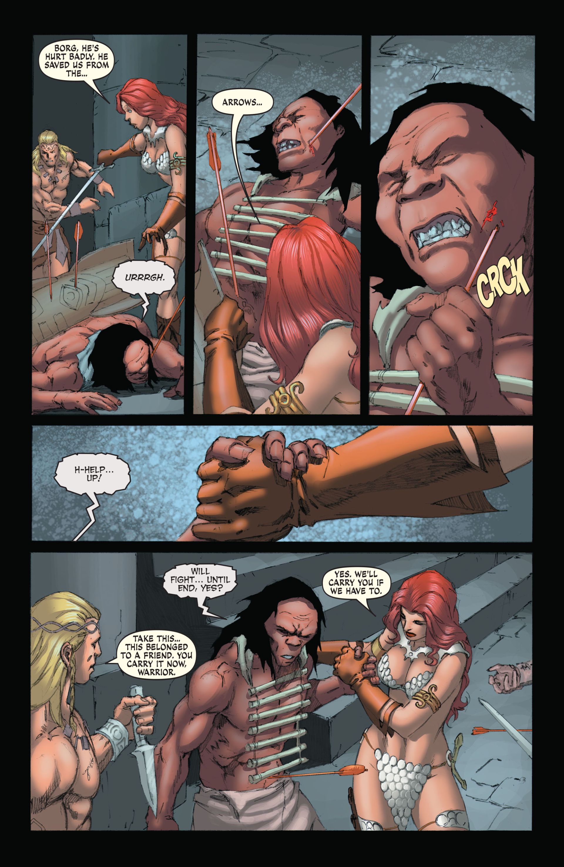 Red Sonja (2005) issue 4 - Page 21