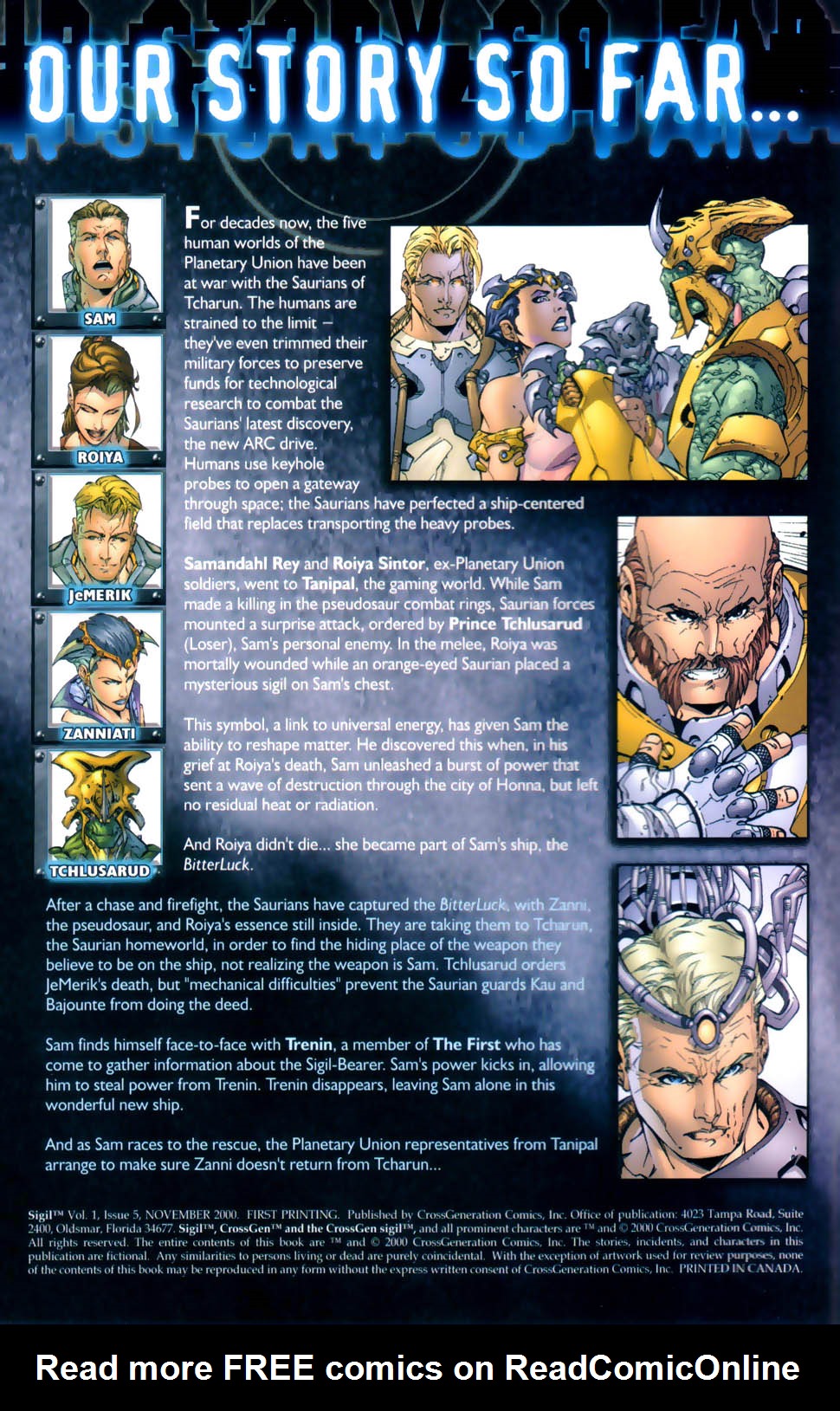 Read online Sigil (2000) comic -  Issue #5 - 2