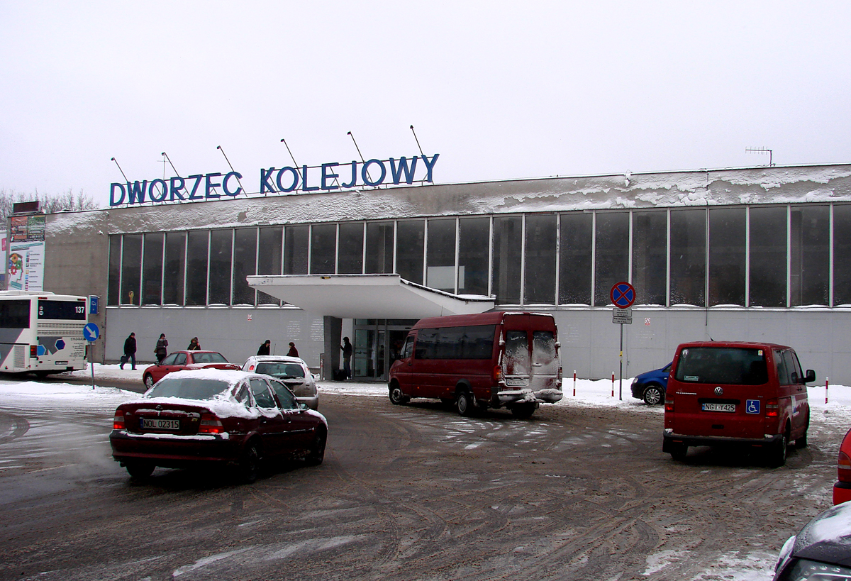 railway stations Poland Olsztyn (Dworzec Olsztyn Główny)
