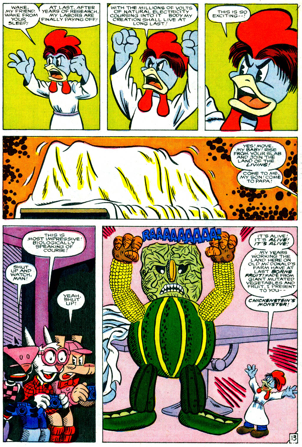 Read online Peter Porker, The Spectacular Spider-Ham comic -  Issue #13 - 14