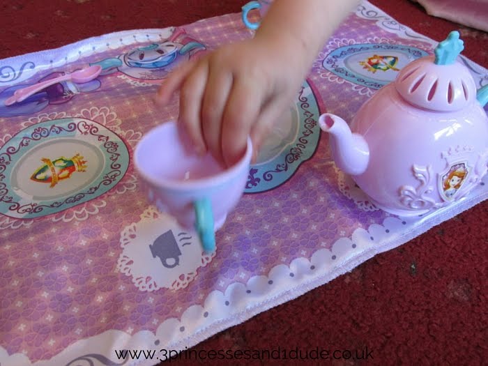 princess sofia tea set