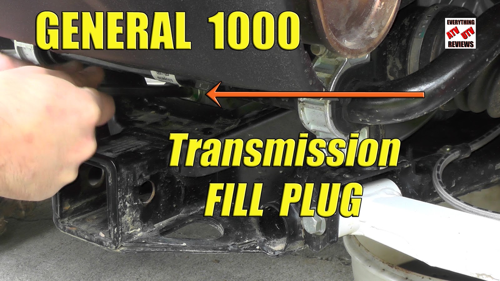 EVERYTHING ATV UTV REVIEWS: Polaris General Transmission Fluid Change