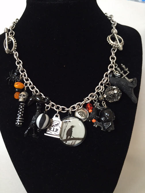 Vintage Halloween Collector Halloween Charm Bracelet Necklace Combos