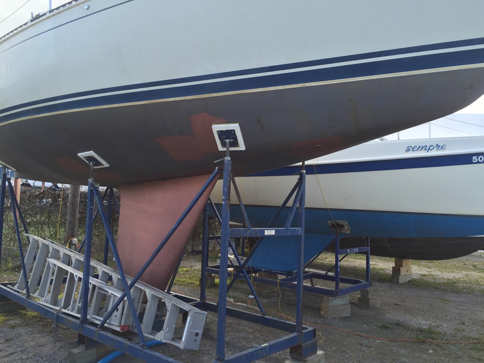 C&C 33 mark ii Windstar Repair of keel/hull joint, closing unneeded