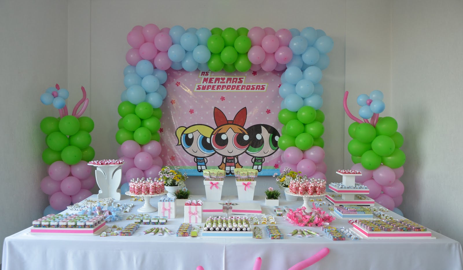 MARI TERZIS: Festa As Meninas Super Poderosas