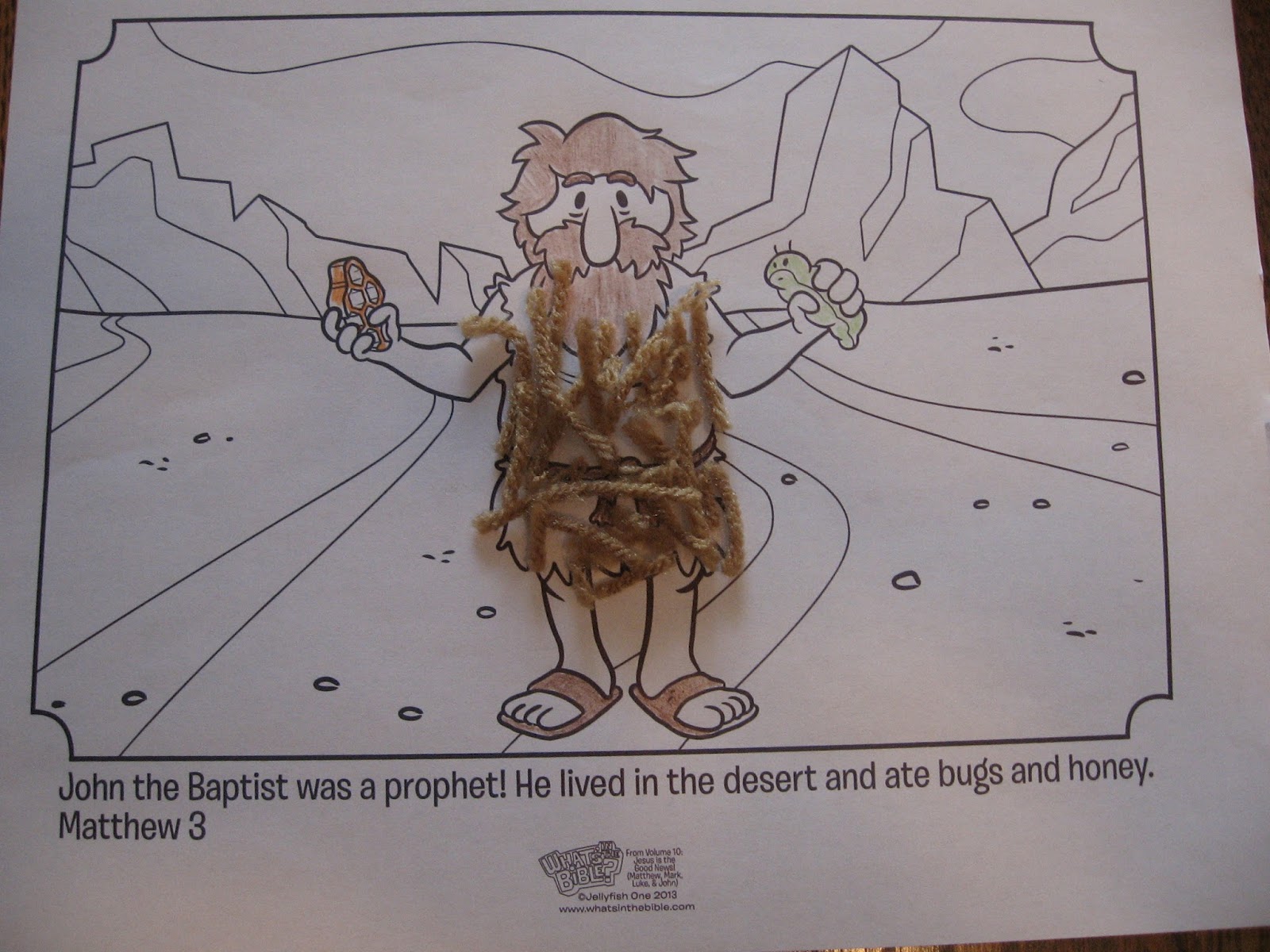 Almost Unschoolers: John the Baptist - Preschool Sunday School