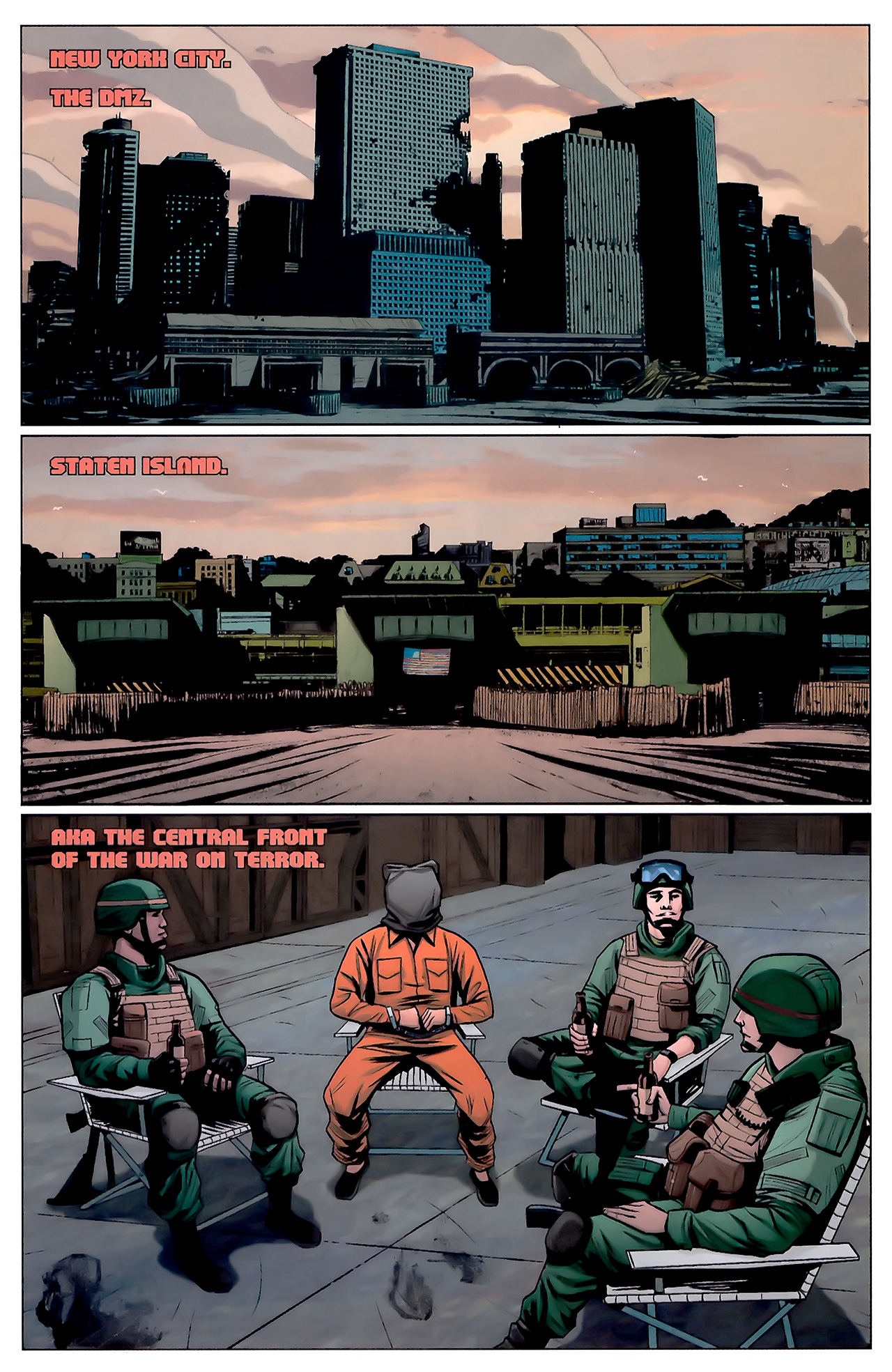 Read online DMZ (2006) comic -  Issue #36 - 2