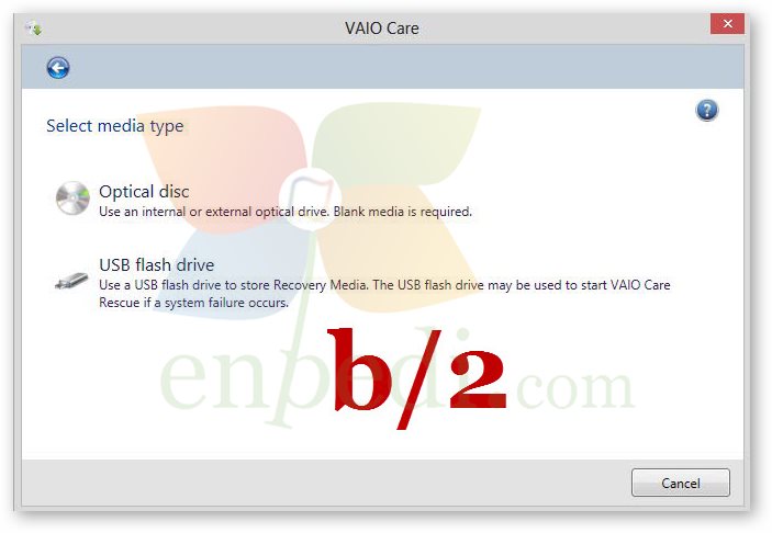 notebook larda kurtarma recovery