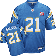 San diego chargers 50th anniversary jersey Clearance
