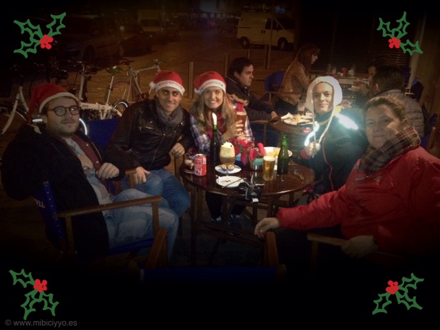 Irish Coffee Night Ride FNRide Navidad 2015 mibiciyyo
