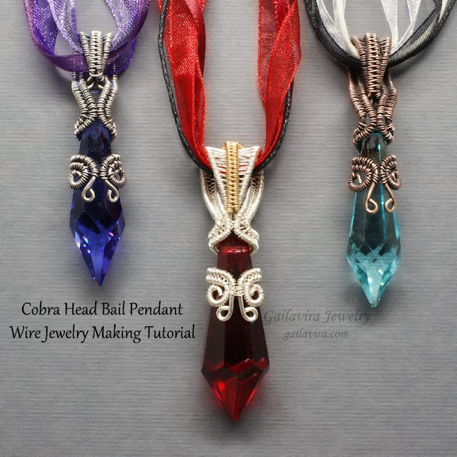 Wire Jewelry Tutorials by Gailavira Jewelry