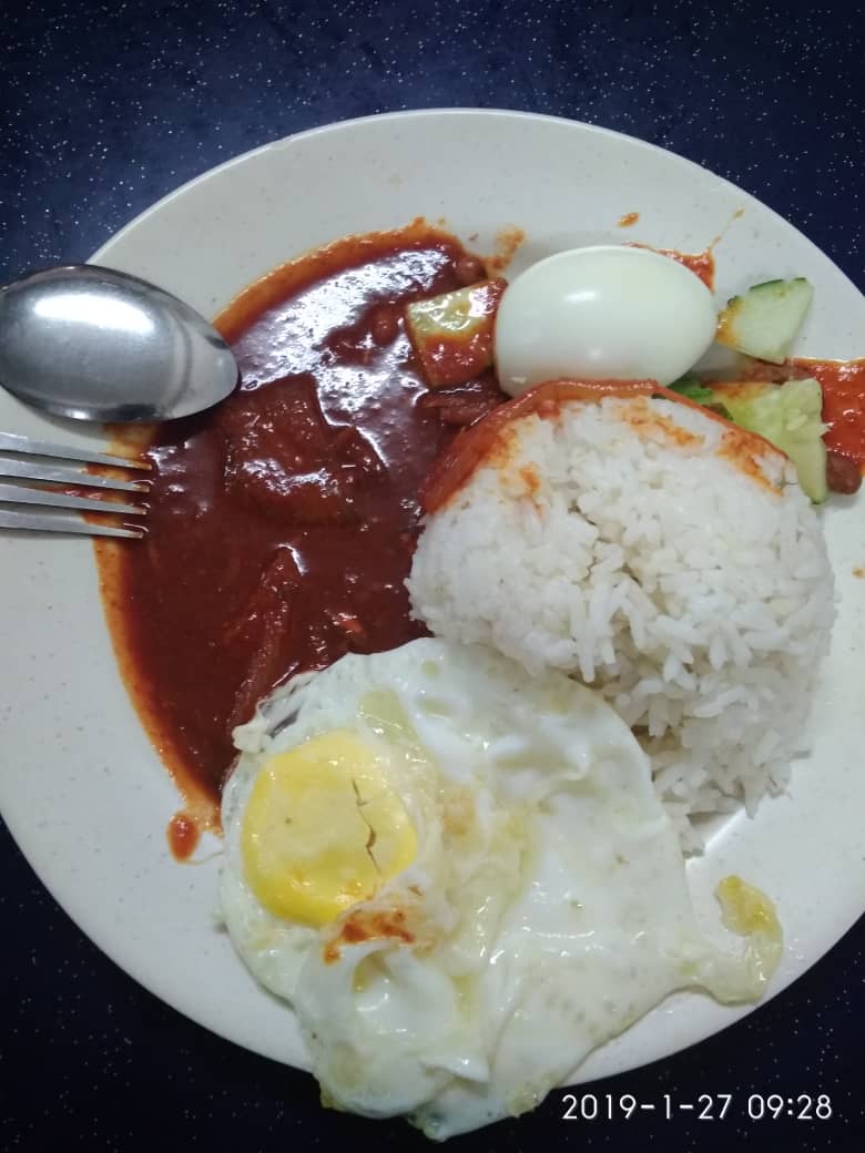 Kuconteng Diari Nasi Lemak Restoran Ceria Seksyen 3 Shah Alam