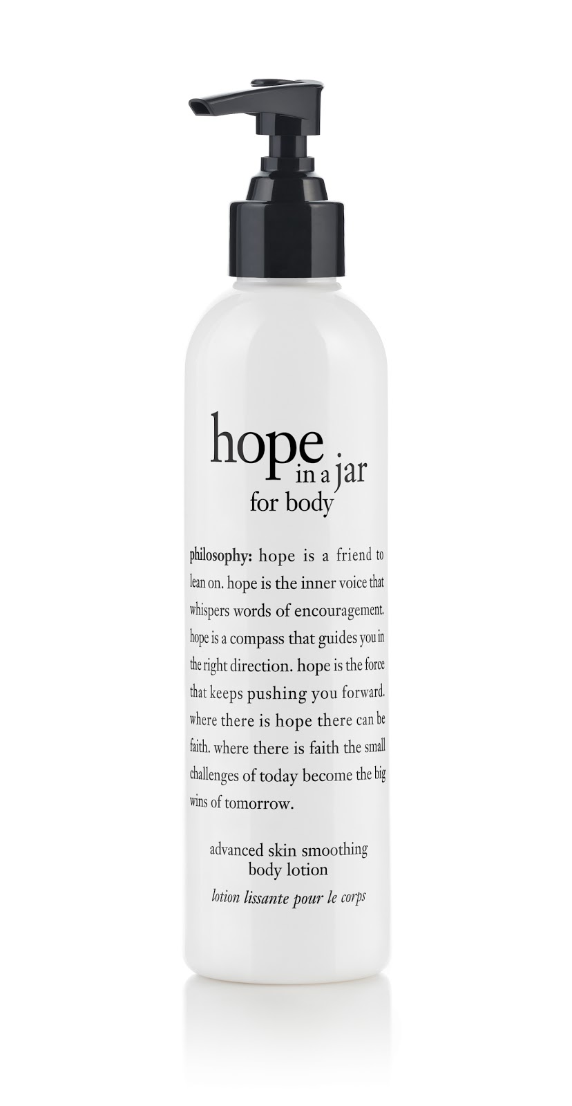 Philosophy Hope in a Jar Advanced Skin Smoothing Body Lotion is OhSo