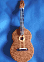 PATRON GUITARRA AMIGURUMI 1638