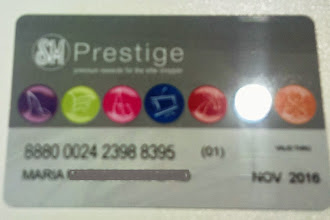 From SM Advantage Card to SM Prestige Card