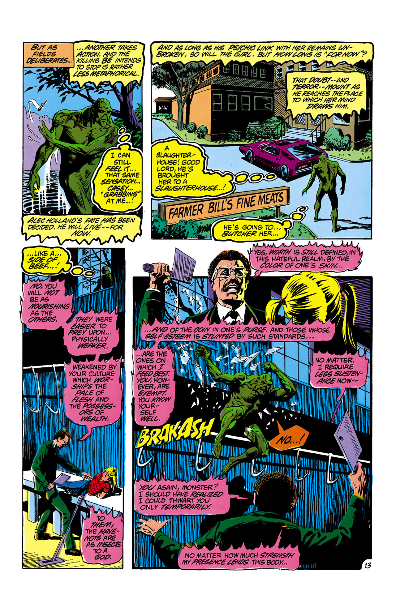 Read online Swamp Thing (1982) comic -  Issue #4 - 14