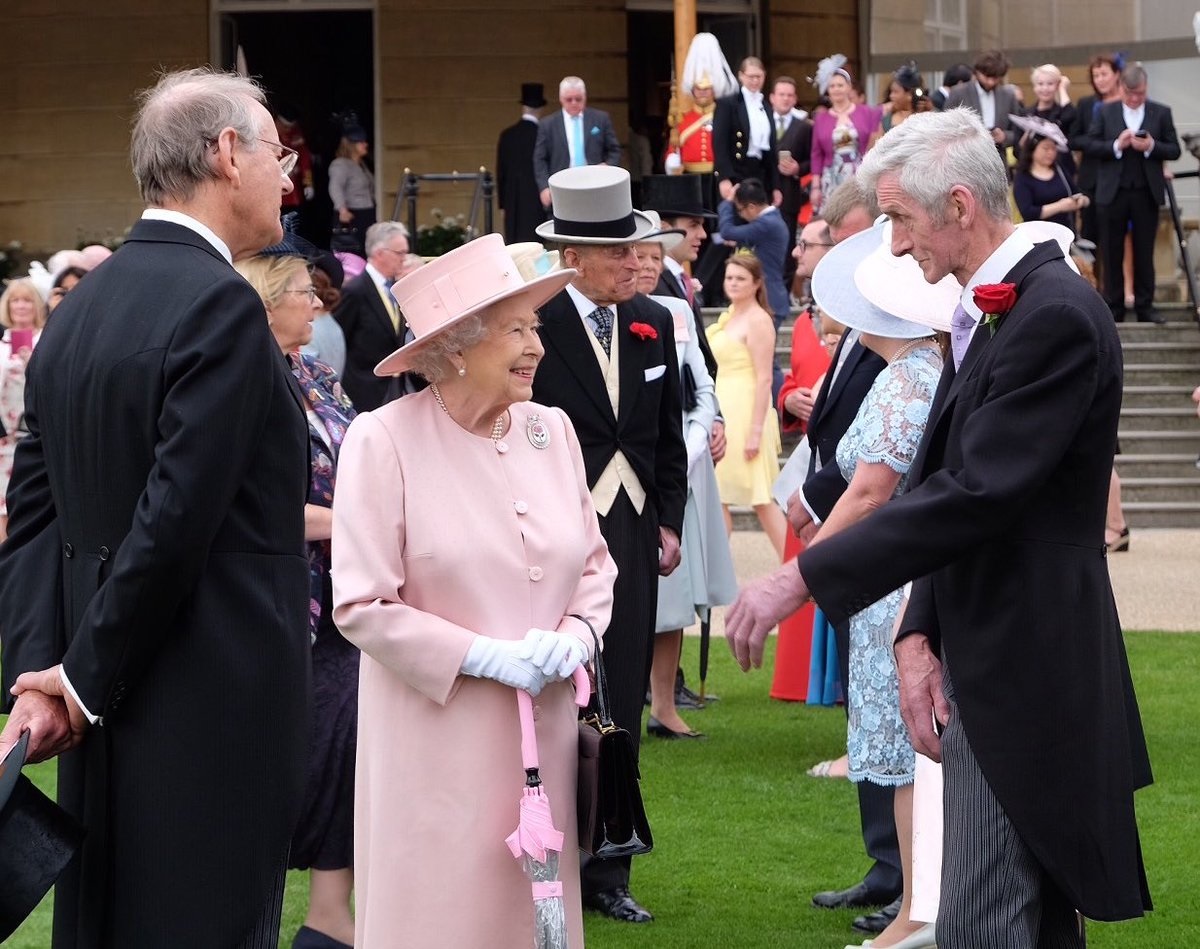 From Her Majesty's Jewel Vault: Garden Party and Audience at Buckingham