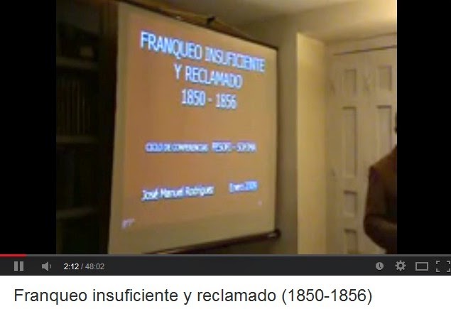 FRANQUEO INSUFICIENTE Y RECLAMADO 1850 - 1856 (JOSÉ MANUEL RODRIGUEZ)