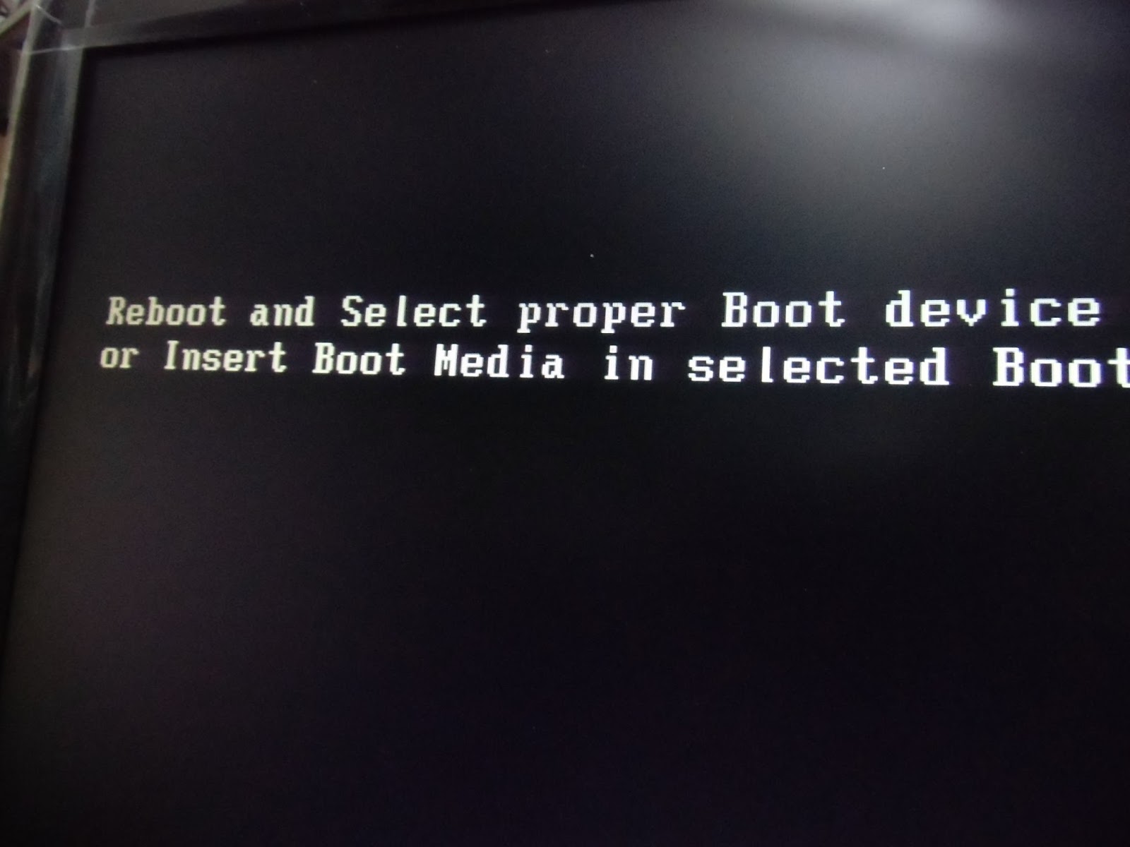  reboot and select proper boot device 2014 12 23 