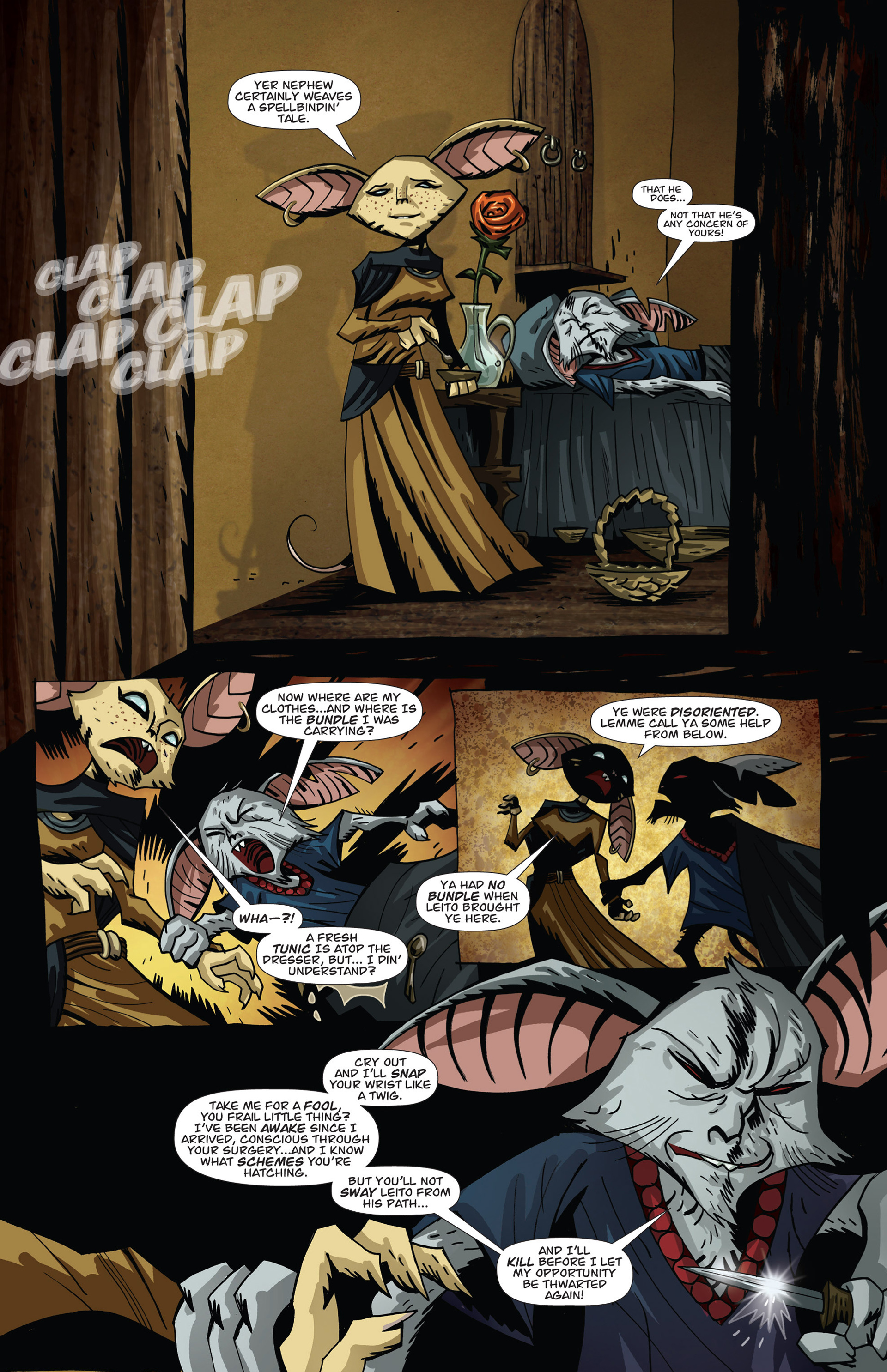 Read online The Mice Templar Volume 4: Legend comic -  Issue #3 - 18