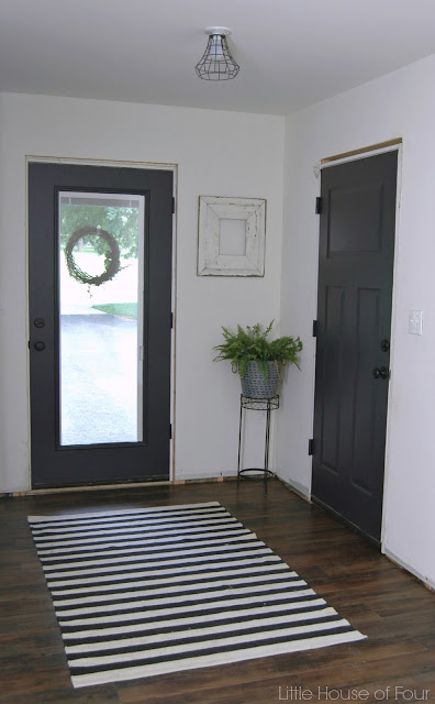 A Thrifty DIY mudroom reveal - Little House of Four
