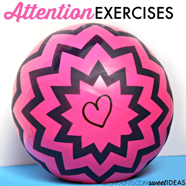 Try these sensory movement activites and exercises for helping kids learn to pay attention. Easy ball therapy exercises using proprioception and core muscle strengthening with a frugal and easy alternative to a therapy ball. Occupational Therapy tips for kids.