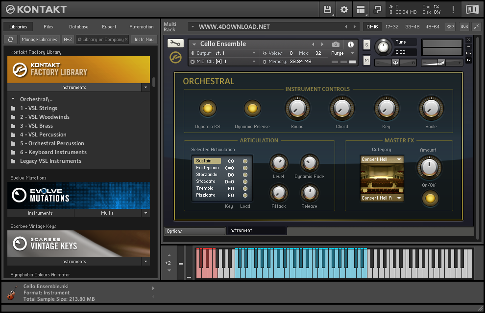 kontakt 6 library