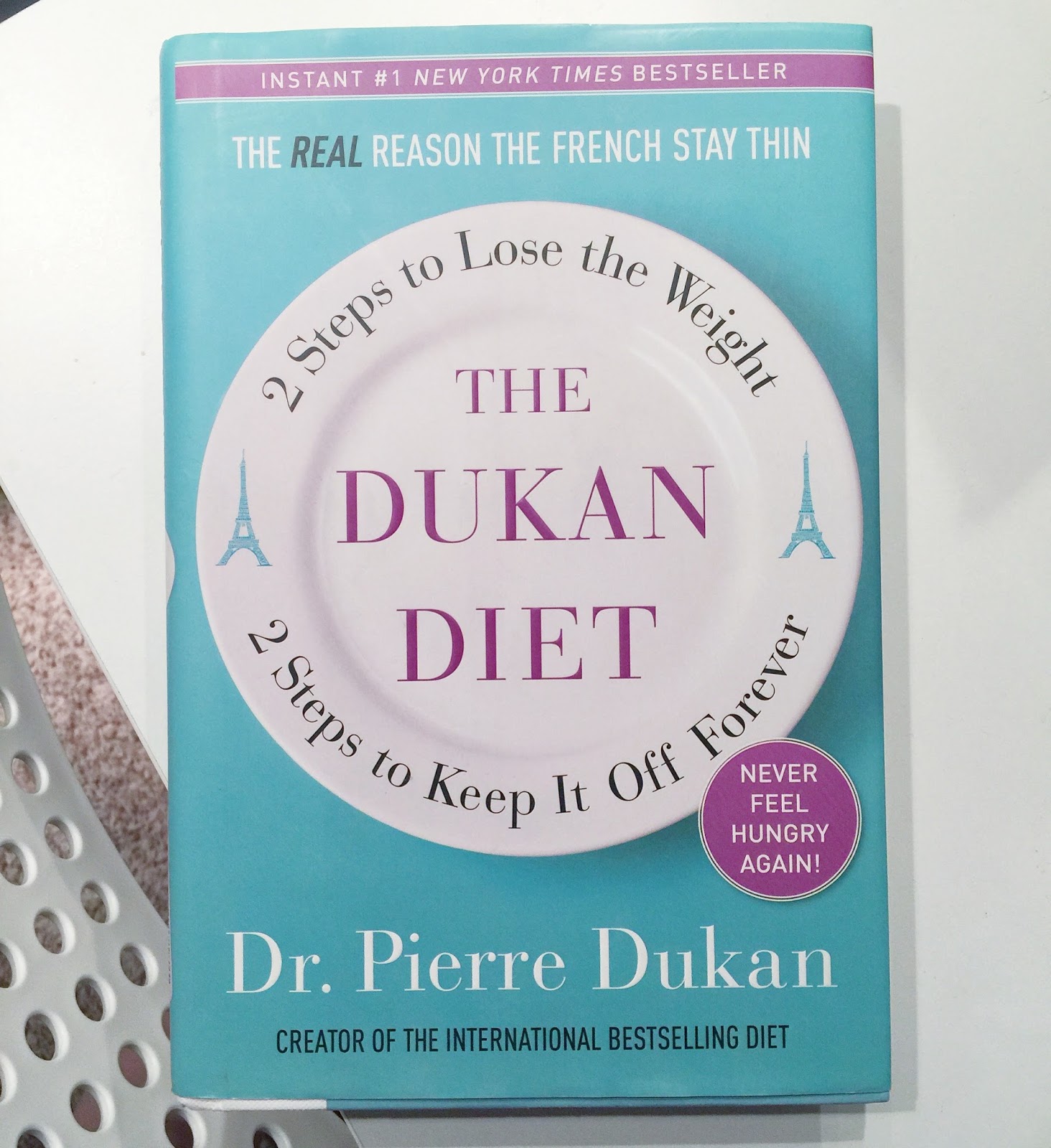 In a lab coat dukan diet Attack Phase