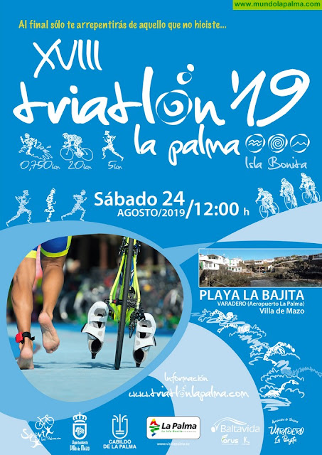 Todo preparado para la XVIII Triatlón en Villa de Mazo