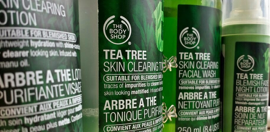 The Body Shop - Tea Tree Range