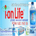 nước khoáng ion life 1250ml, thùng 12 chai