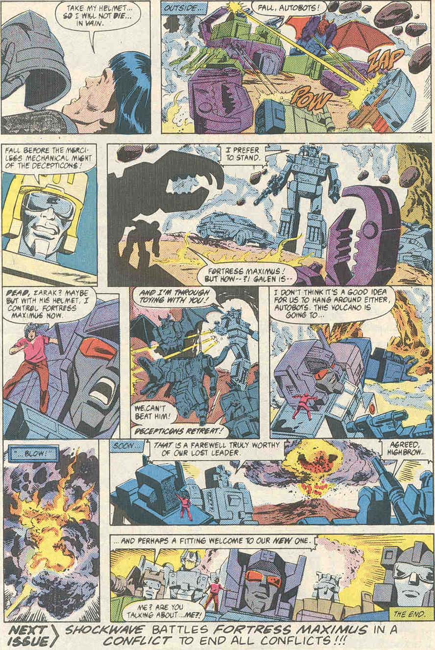 The Transformers (1984) issue 38 - Page 23