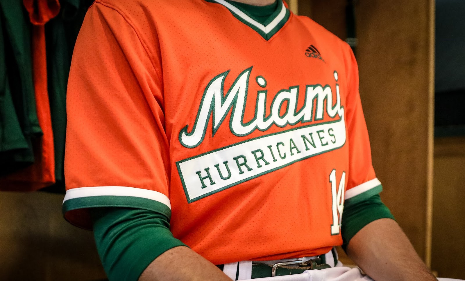 miami hurricanes baseball shirt