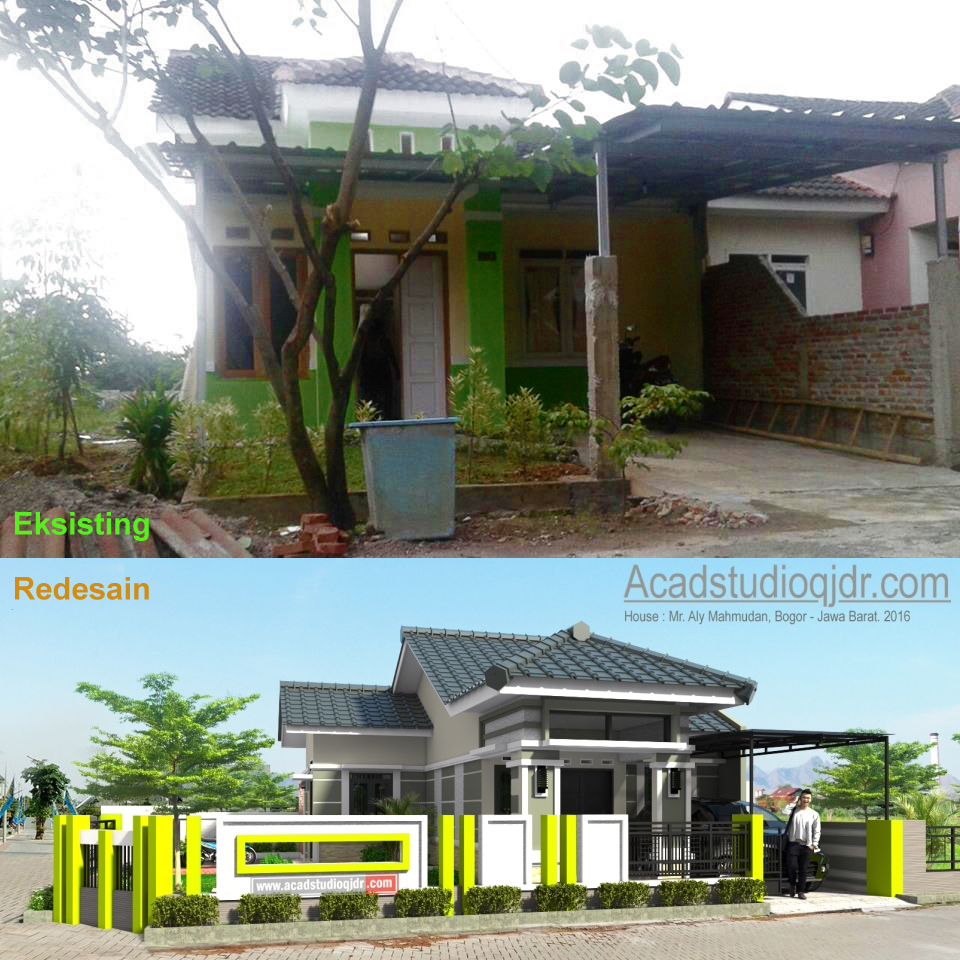 Renovasi Rumah Asri Milik Bpk Aly Jasa Desain Rumah