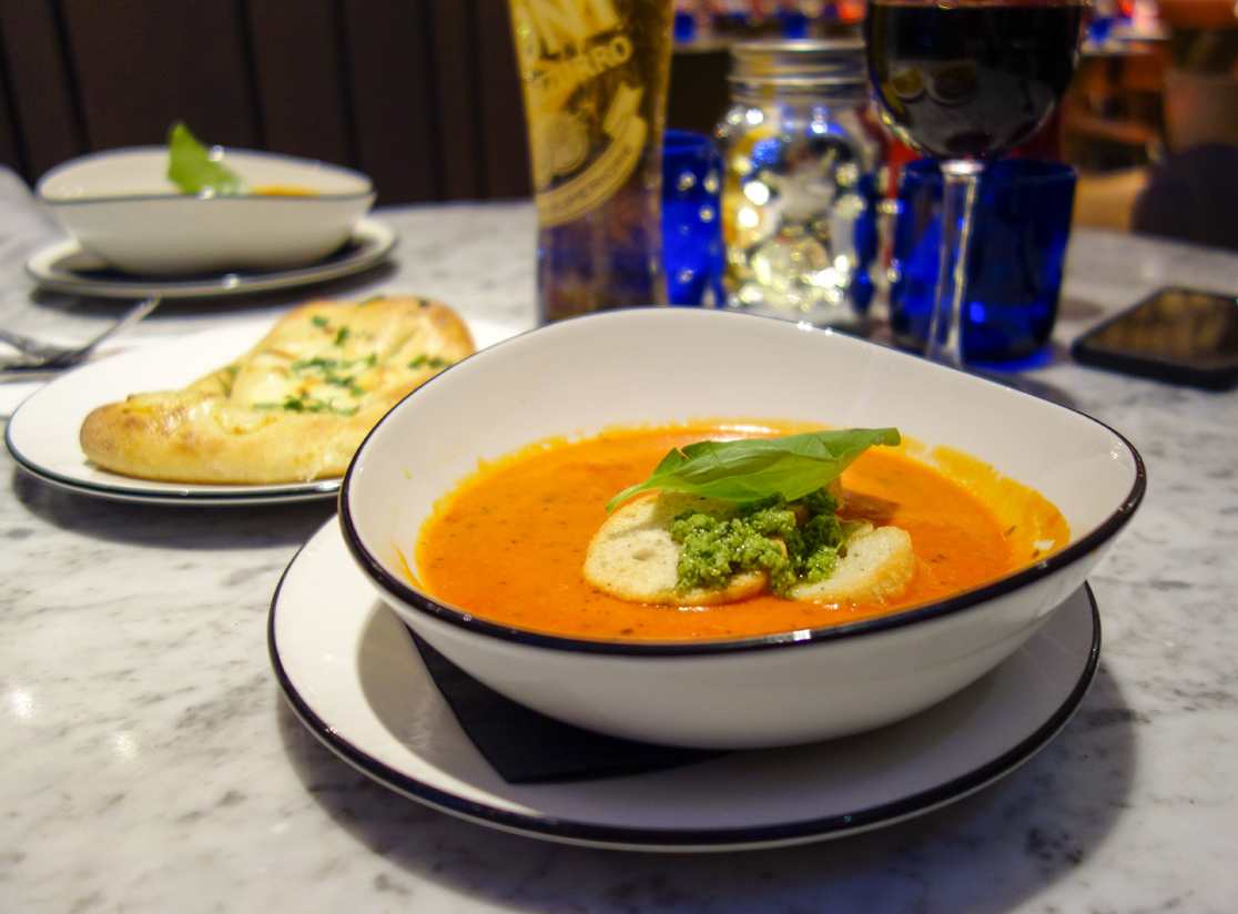 Pizza Express Christmas Menu Review A Glug of Oil