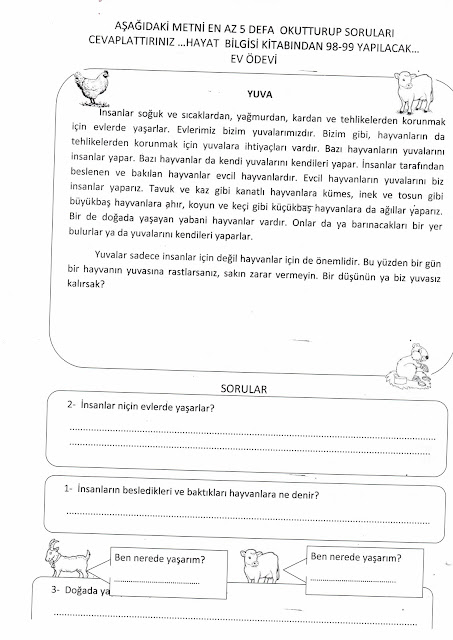 BURDUR BAHÇELİEVLER İLKOKULU 4/F SINIFI &ÇALIŞKAN DÖRTLER: 21-05-2013