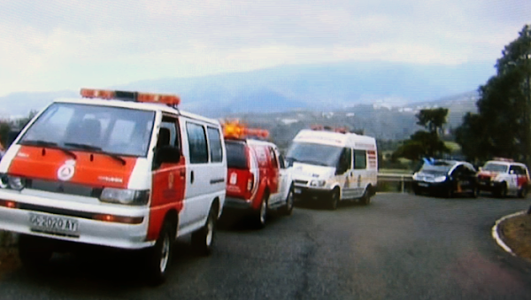 Senderista perdida en Pico de Bandama Senderista perdida en Pico de Bandama
