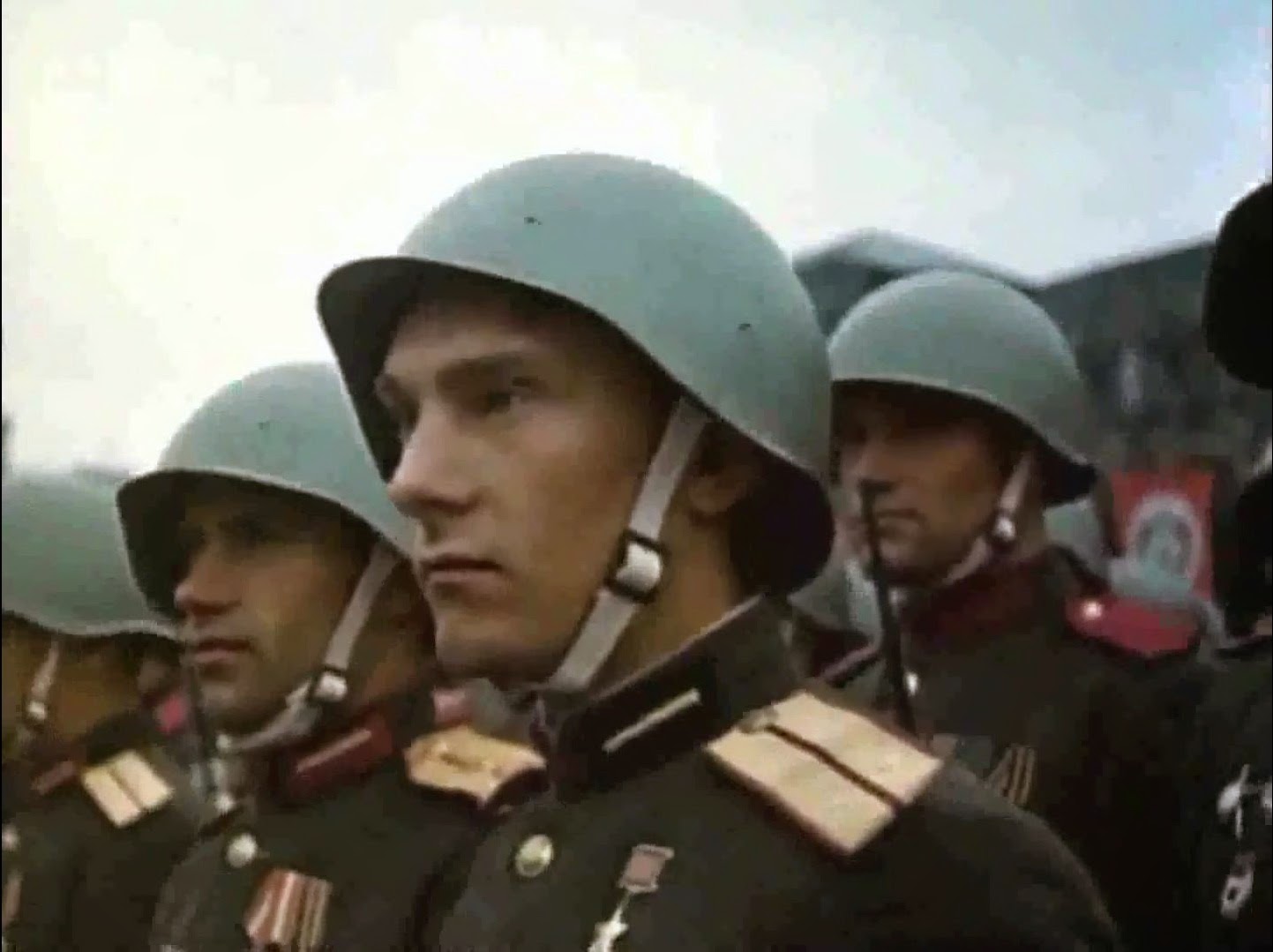 World War II in Color Victory Parade of Red Army in June 1945