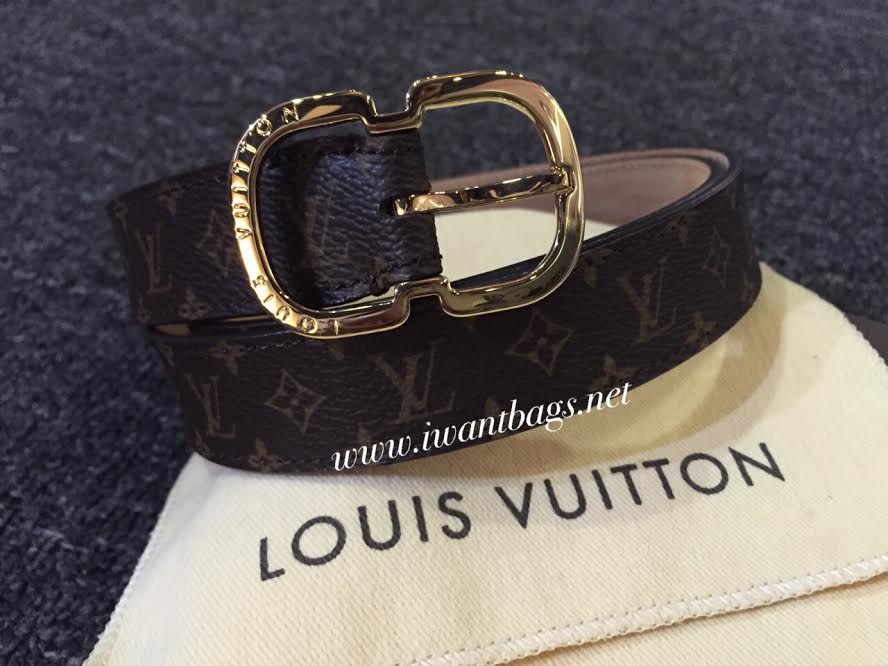 Louis Vuitton (M9584W) Mini Monogram Belt 25MM