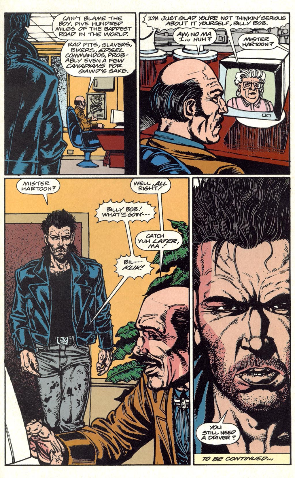 Read online Car Warriors comic -  Issue #1 - 29
