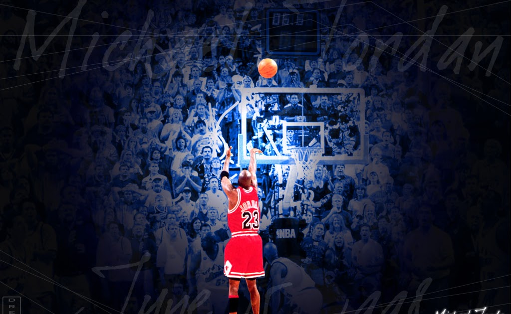 Michael Jordan Winning Shot Vs Utah Widescreen Wallpaper ~ Big Fan of