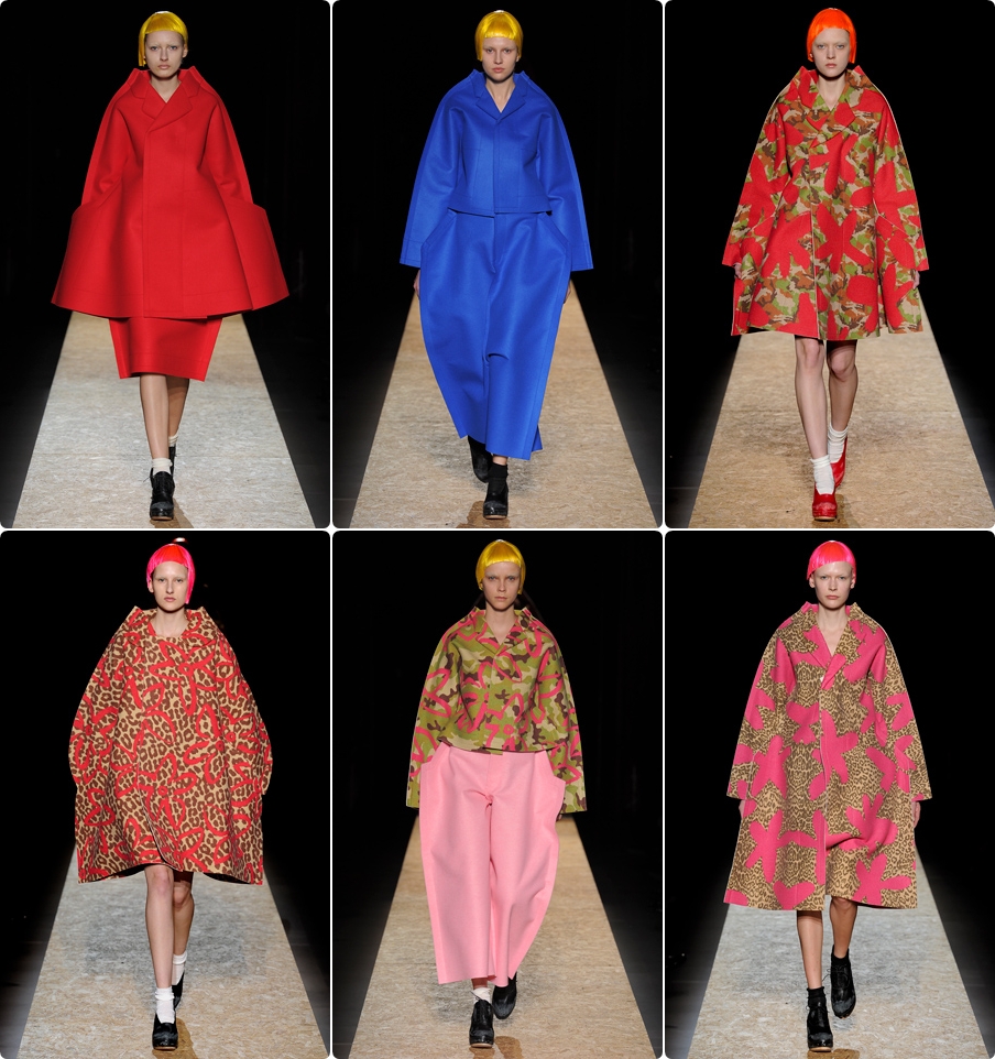 comme des garcons fall 2012