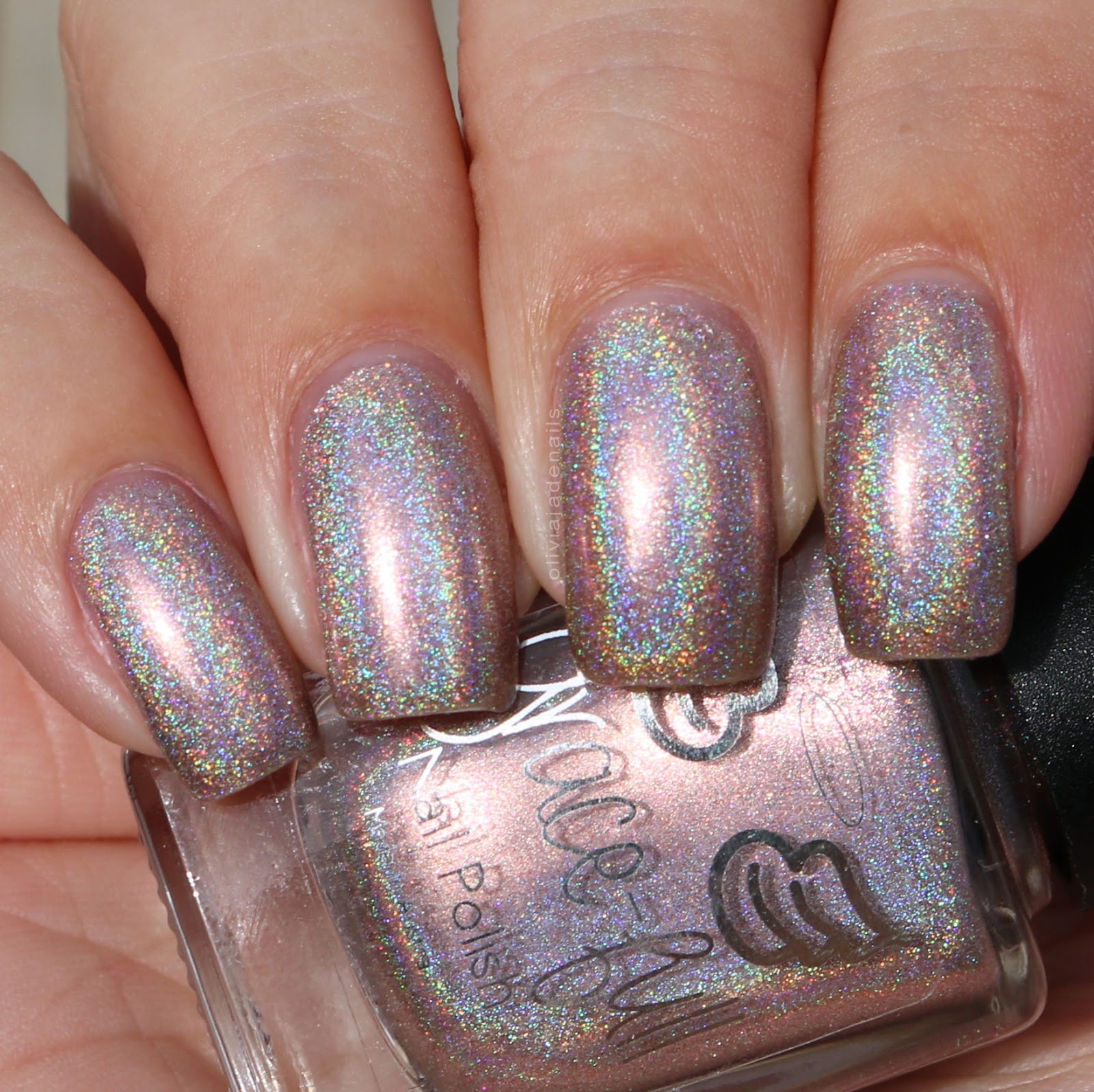 Grace-full Nail Polish 4am Latte swatched by Olivia Jade Nails