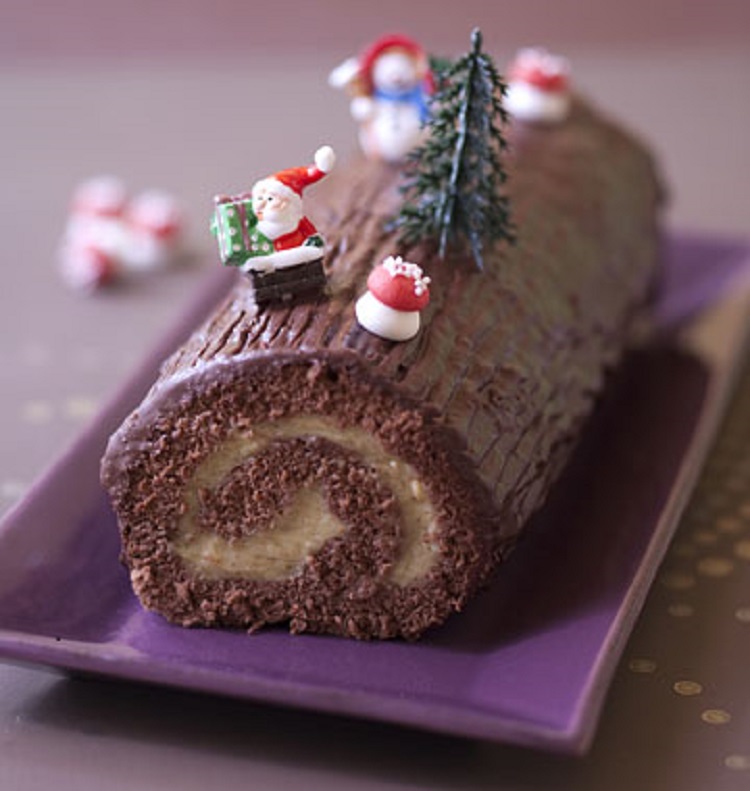 Bûche de Noël au chocolat ~ Mon Secret By Jess