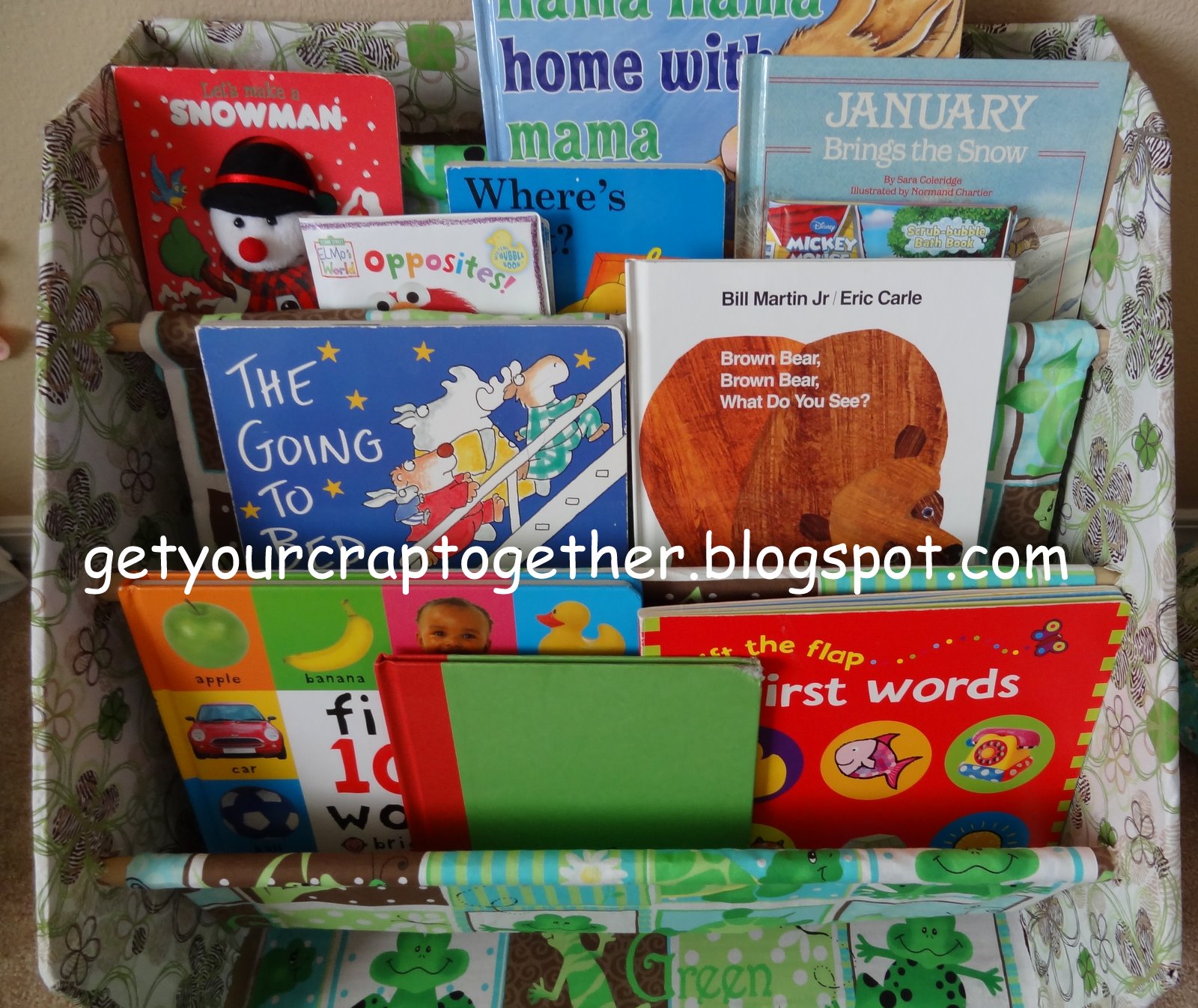 DIY Children's Bookcase Sew Simple Home