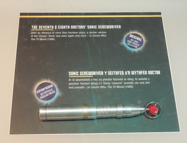 Doctor Who TV movie Sonic Screwdriver